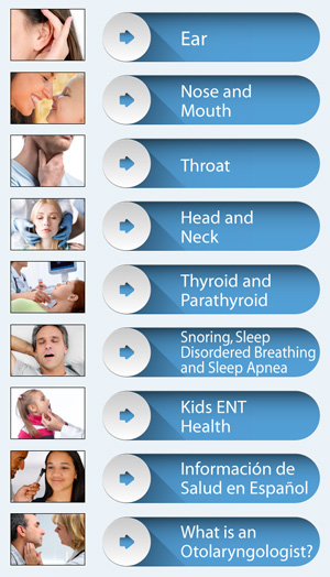 aao hns health information program menu